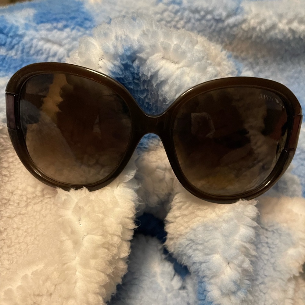 Authentic jimmy choo sun glasses no crathes